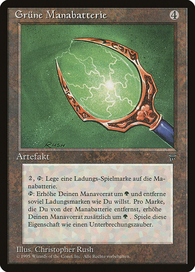 Green Mana Battery (German) - "GruneManabatterie" [Renaissance] | Galaxy Games LLC