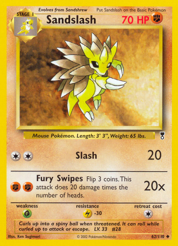 Sandslash (62/110) [Legendary Collection] | Galaxy Games LLC