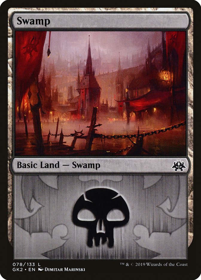 Swamp (78) [Ravnica Allegiance Guild Kit] | Galaxy Games LLC