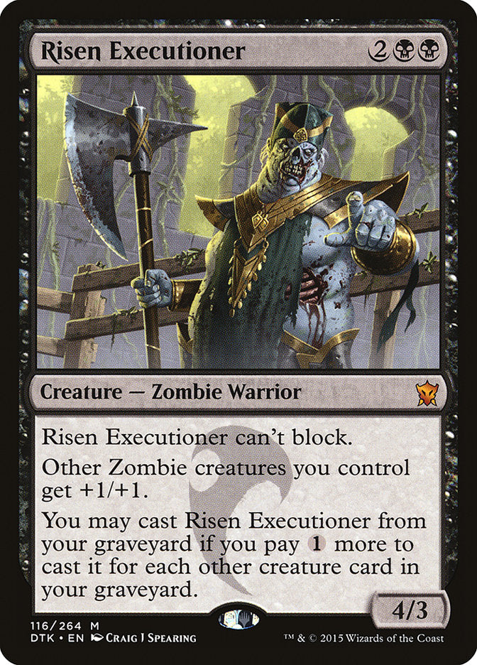 Risen Executioner [Dragons of Tarkir] | Galaxy Games LLC