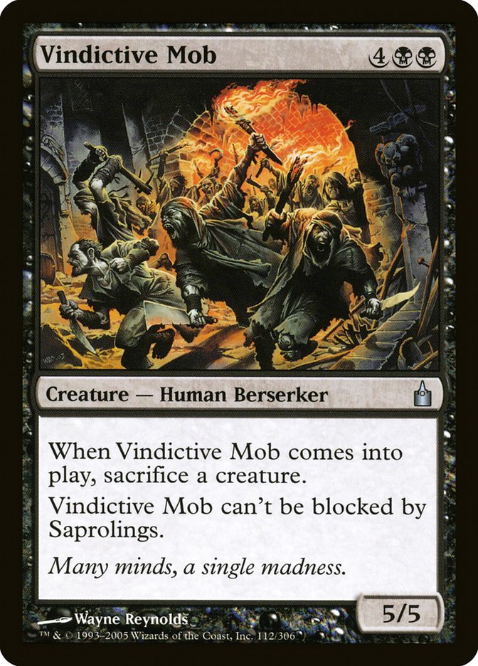 Vindictive Mob [Ravnica: City of Guilds] | Galaxy Games LLC