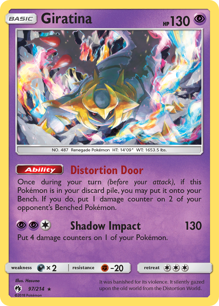 Giratina (97/214) [Sun & Moon: Lost Thunder] | Galaxy Games LLC