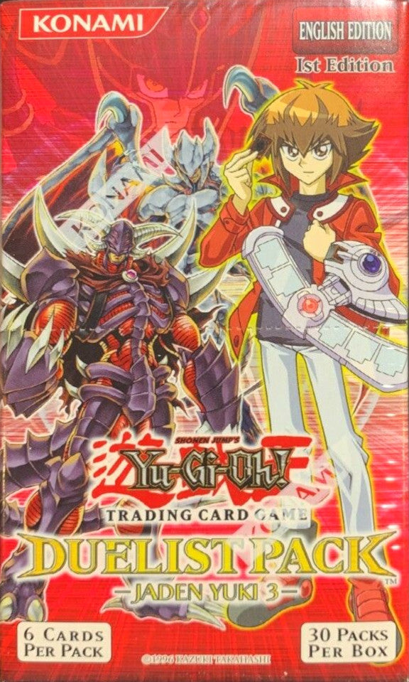 Duelist Pack: Jaden Yuki 3 - Booster Box (1st Edition) | Galaxy Games LLC