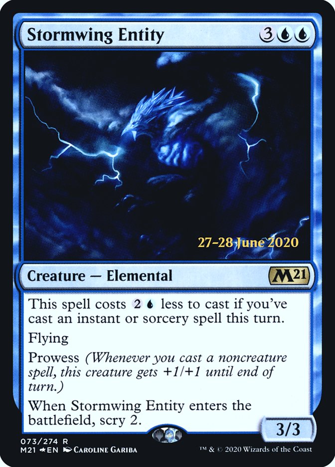 Stormwing Entity [Core Set 2021 Prerelease Promos] | Galaxy Games LLC