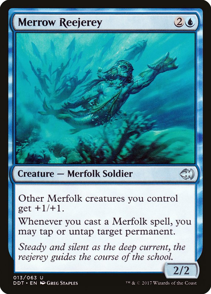 Merrow Reejerey [Duel Decks: Merfolk vs. Goblins] | Galaxy Games LLC