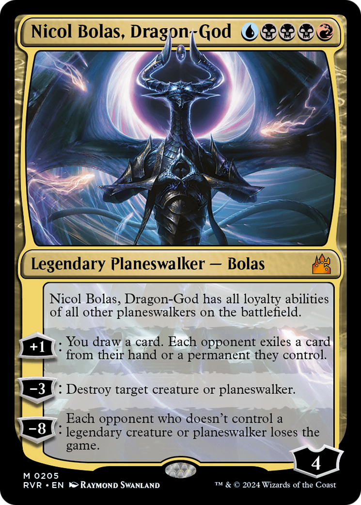 Nicol Bolas, Dragon-God [Ravnica Remastered] | Galaxy Games LLC