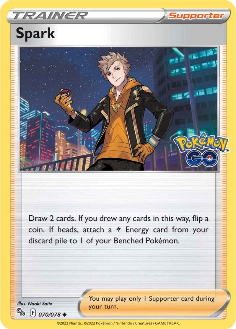 Spark (070/078) [Pokémon GO] | Galaxy Games LLC