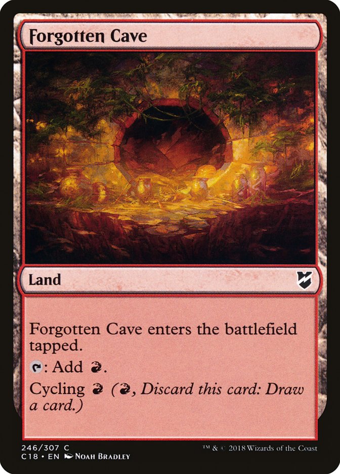 Forgotten Cave [Commander 2018] | Galaxy Games LLC