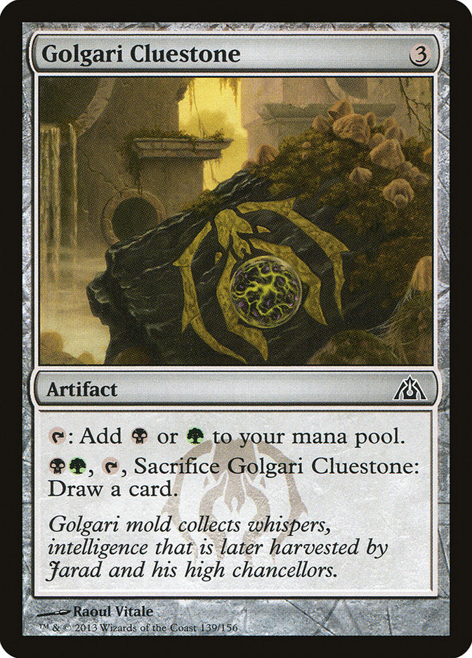 Golgari Cluestone [Dragon's Maze] | Galaxy Games LLC