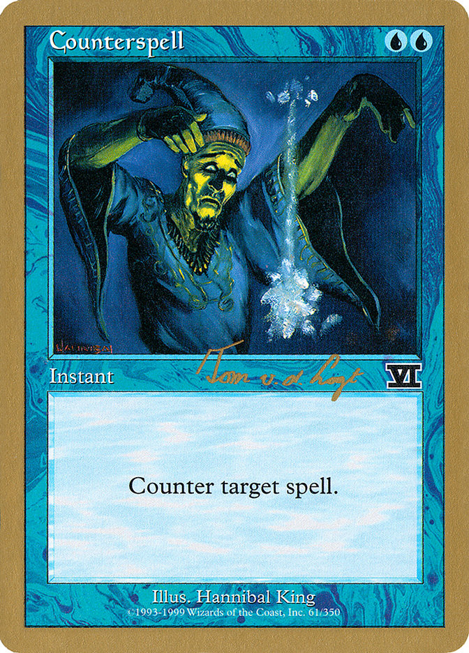 Counterspell (Tom van de Logt) [World Championship Decks 2000] | Galaxy Games LLC