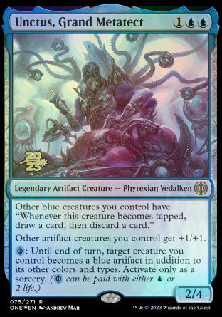 Unctus, Grand Metatect [Phyrexia: All Will Be One Prerelease Promos] | Galaxy Games LLC