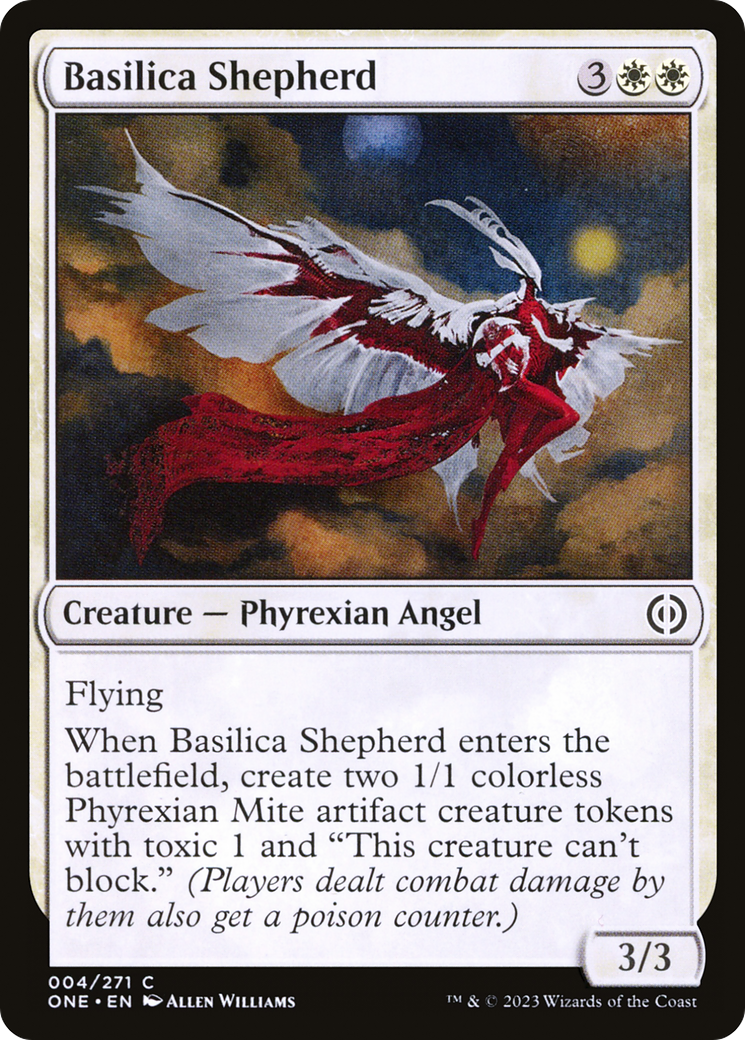 Basilica Shepherd [Phyrexia: All Will Be One] | Galaxy Games LLC
