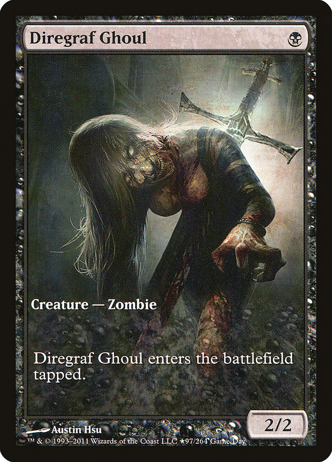 Diregraf Ghoul (Game Day) [Innistrad Promos] | Galaxy Games LLC