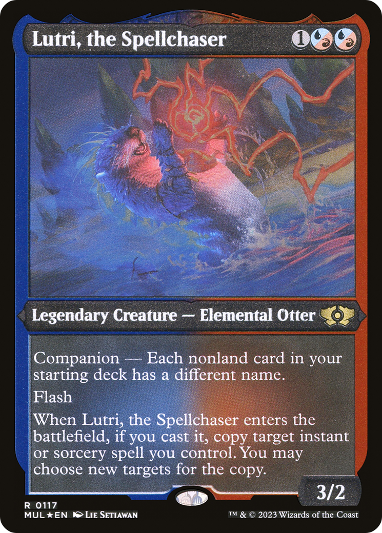 Lutri, the Spellchaser (Foil Etched) [Multiverse Legends] | Galaxy Games LLC