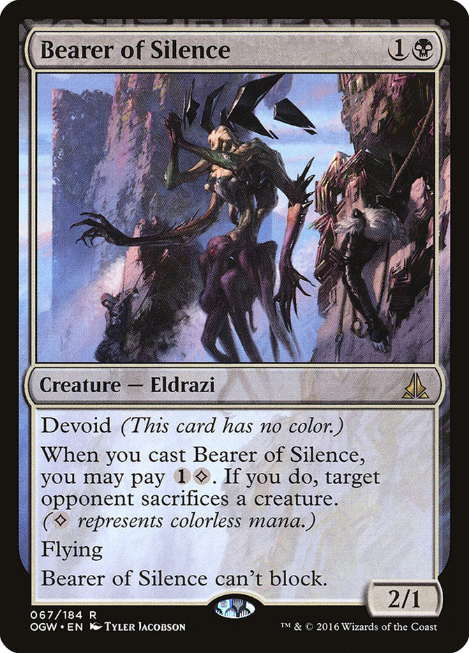 Bearer of Silence [Oath of the Gatewatch] | Galaxy Games LLC