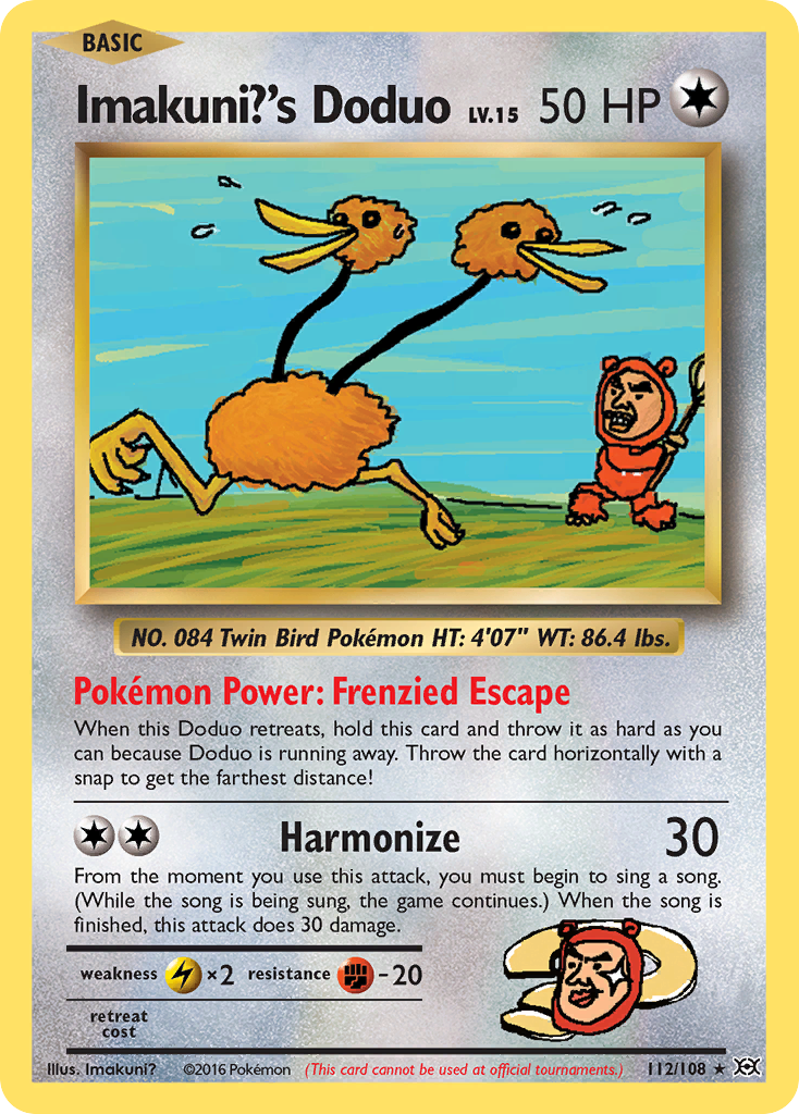 Imakuni?'s Doduo (112/108) [XY: Evolutions] | Galaxy Games LLC