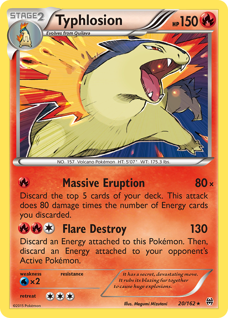 Typhlosion (20/162) [XY: BREAKthrough] | Galaxy Games LLC