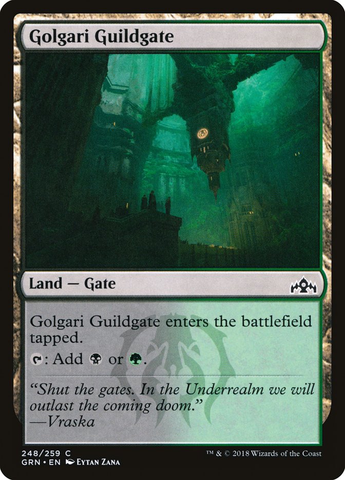 Golgari Guildgate (248/259) [Guilds of Ravnica] | Galaxy Games LLC