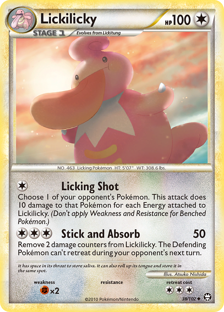 Lickilicky (38/102) [HeartGold & SoulSilver: Triumphant] | Galaxy Games LLC