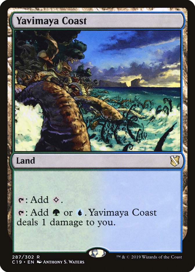 Yavimaya Coast [Commander 2019] | Galaxy Games LLC