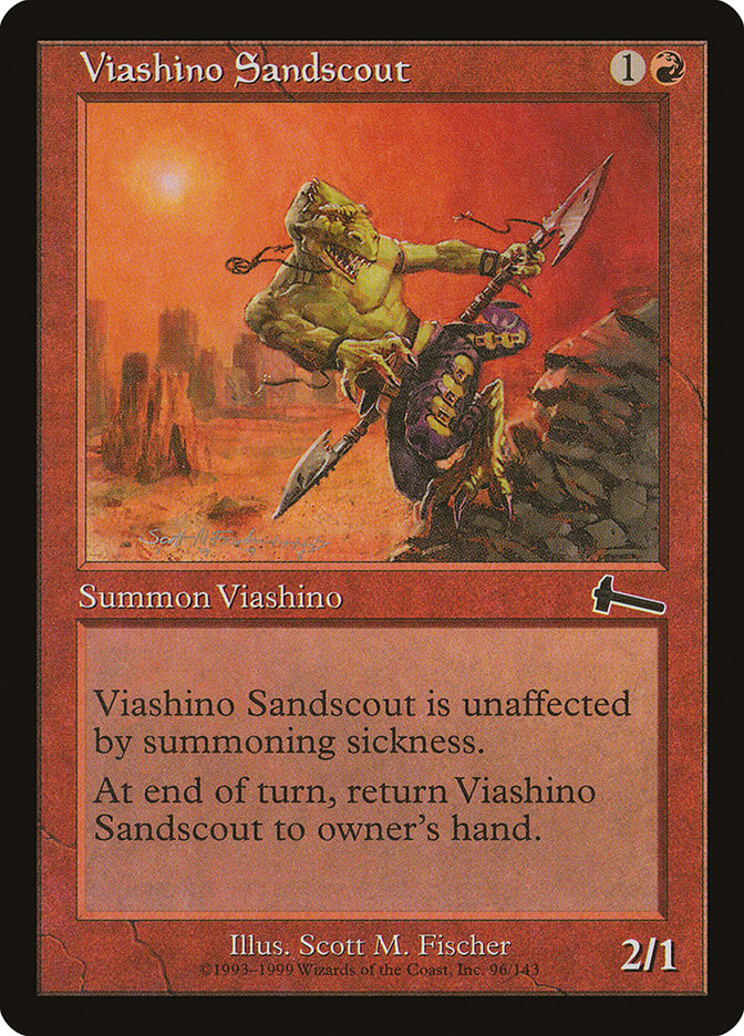 Viashino Sandscout [Urza's Legacy] | Galaxy Games LLC