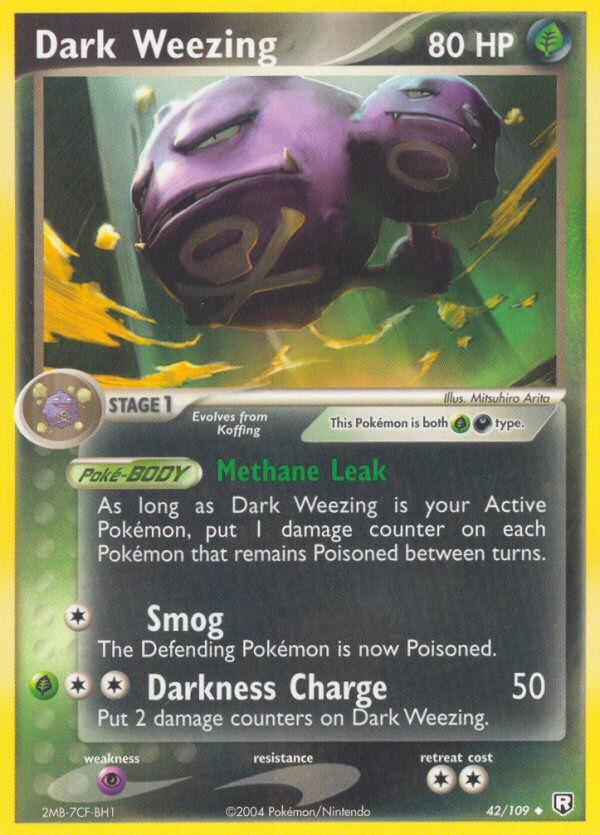 Dark Weezing (42/109) [EX: Team Rocket Returns] | Galaxy Games LLC