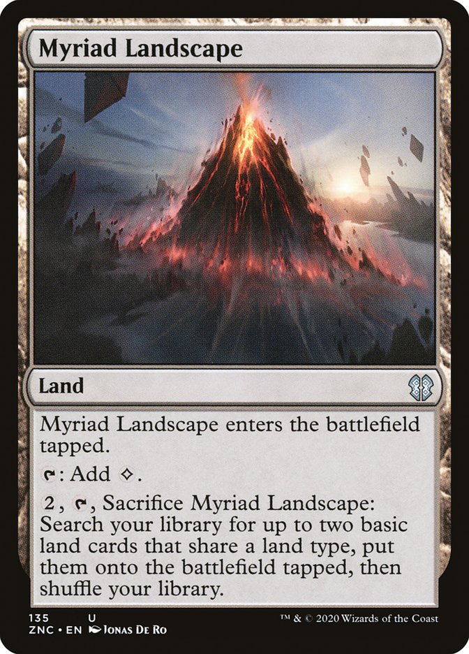 Myriad Landscape [Zendikar Rising Commander] | Galaxy Games LLC