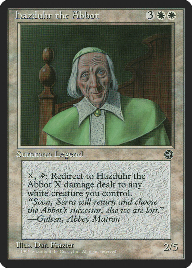 Hazduhr the Abbot [Homelands] | Galaxy Games LLC