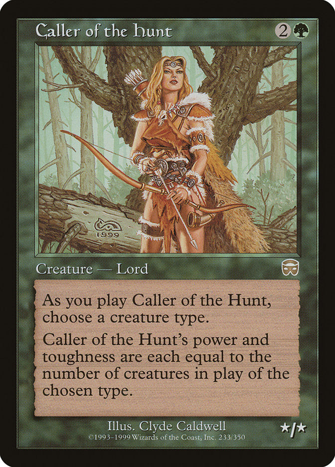 Caller of the Hunt [Mercadian Masques] | Galaxy Games LLC