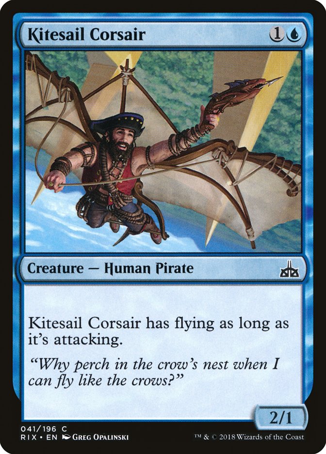 Kitesail Corsair [Rivals of Ixalan] | Galaxy Games LLC