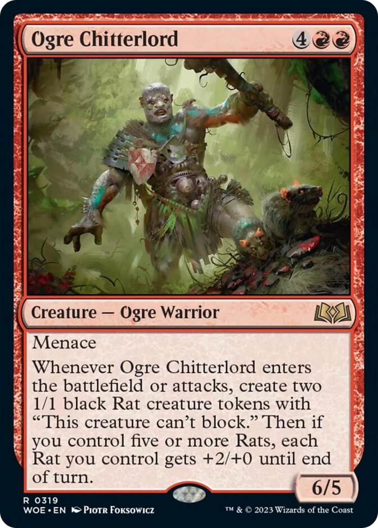 Ogre Chitterlord [Wilds of Eldraine] | Galaxy Games LLC