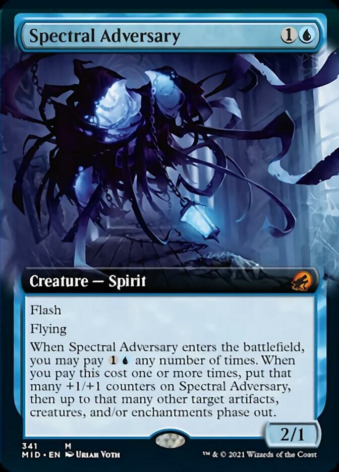 Spectral Adversary (Extended Art) [Innistrad: Midnight Hunt] | Galaxy Games LLC