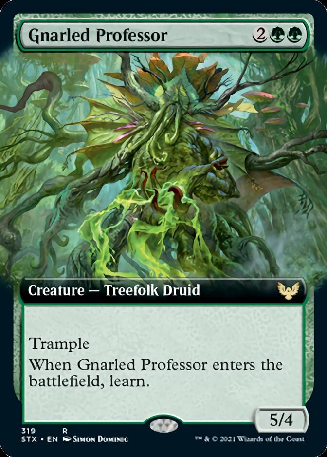 Gnarled Professor (Extended Art) [Strixhaven: School of Mages] | Galaxy Games LLC