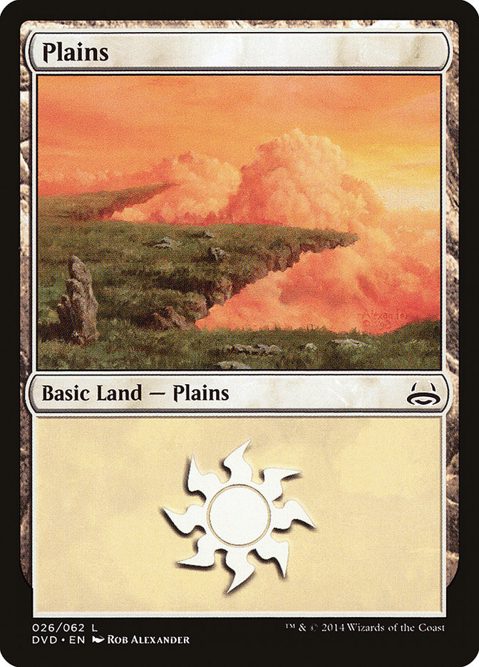 Plains (26) (Divine vs. Demonic) [Duel Decks Anthology] | Galaxy Games LLC