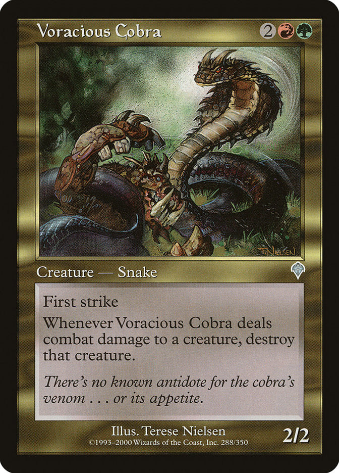 Voracious Cobra [Invasion] | Galaxy Games LLC