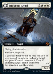 Enduring Angel // Angelic Enforcer (Extended Art) [Innistrad: Midnight Hunt] | Galaxy Games LLC