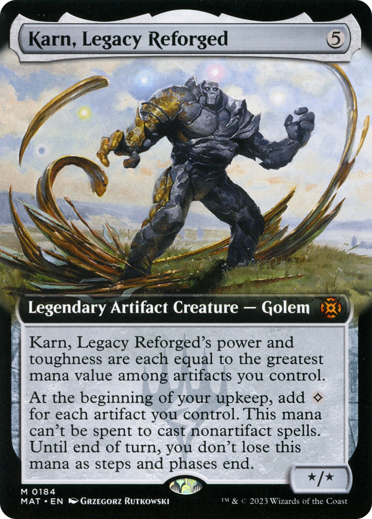 Karn, Legacy Reforged (Extended Art) [March of the Machine: The Aftermath] | Galaxy Games LLC