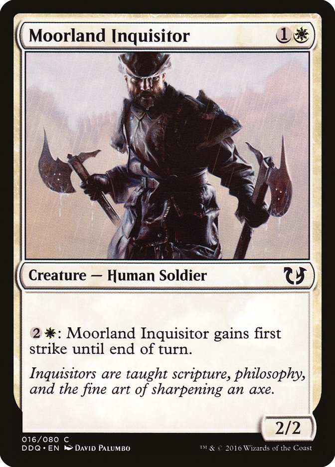 Moorland Inquisitor [Duel Decks: Blessed vs. Cursed] | Galaxy Games LLC