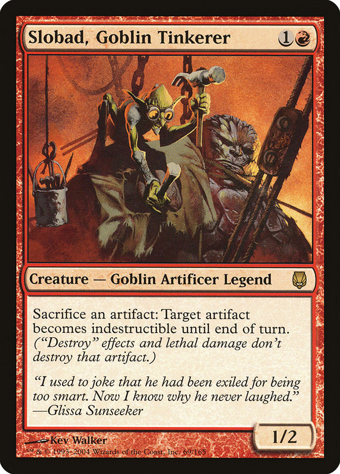 Slobad, Goblin Tinkerer [Darksteel] | Galaxy Games LLC