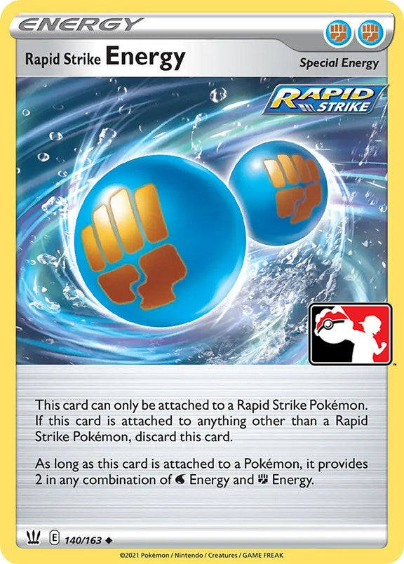 Rapid Strike Energy (140/163) [Prize Pack Series Two] | Galaxy Games LLC