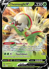 Chesnaught V (015/195) [Sword & Shield: Silver Tempest] | Galaxy Games LLC