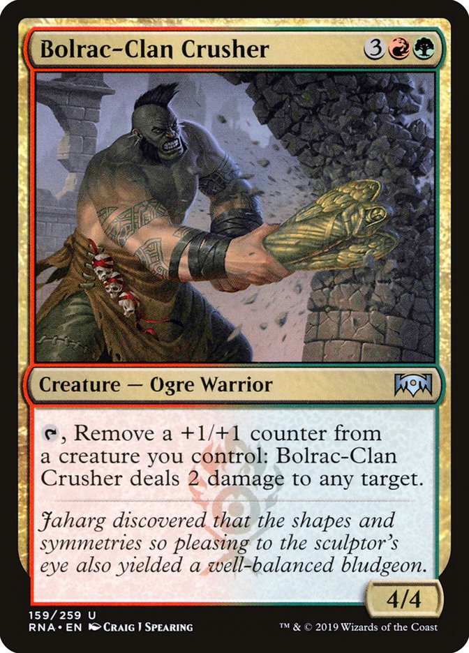 Bolrac-Clan Crusher [Ravnica Allegiance] | Galaxy Games LLC