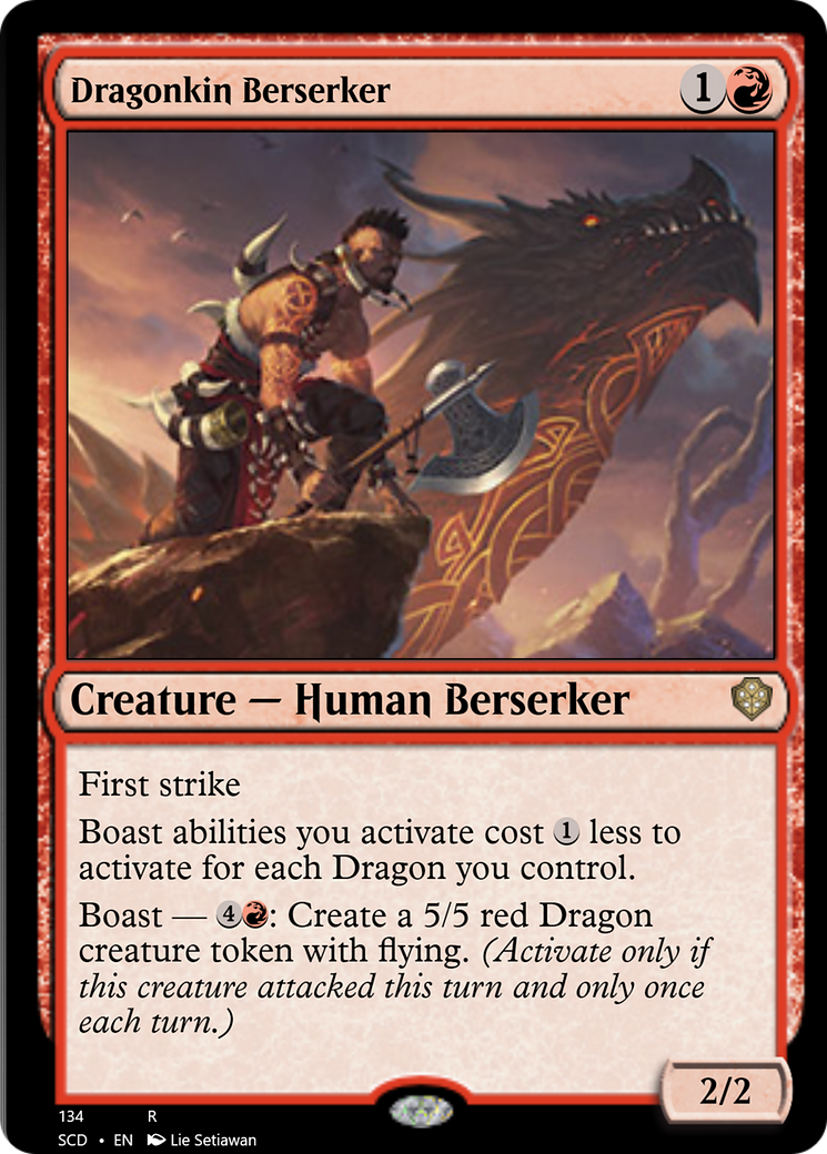 Dragonkin Berserker [Starter Commander Decks] | Galaxy Games LLC