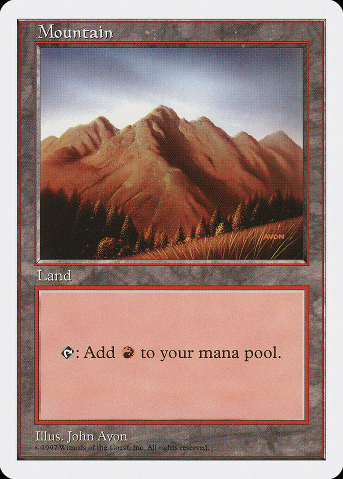 Mountain (444) [Fifth Edition] | Galaxy Games LLC