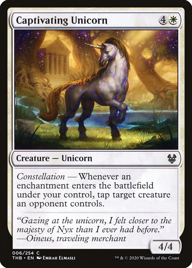 Captivating Unicorn [Theros Beyond Death] | Galaxy Games LLC