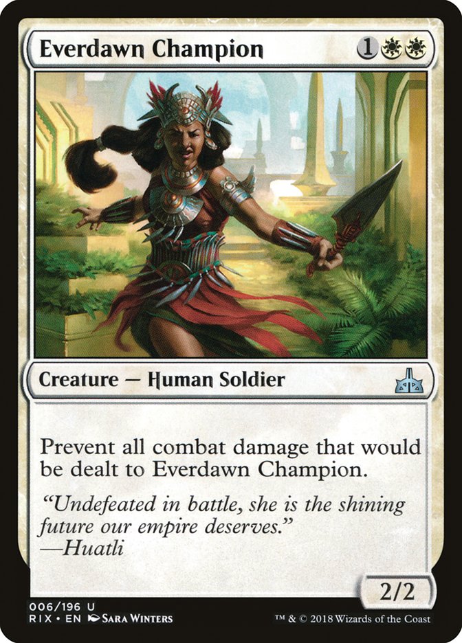 Everdawn Champion [Rivals of Ixalan] | Galaxy Games LLC