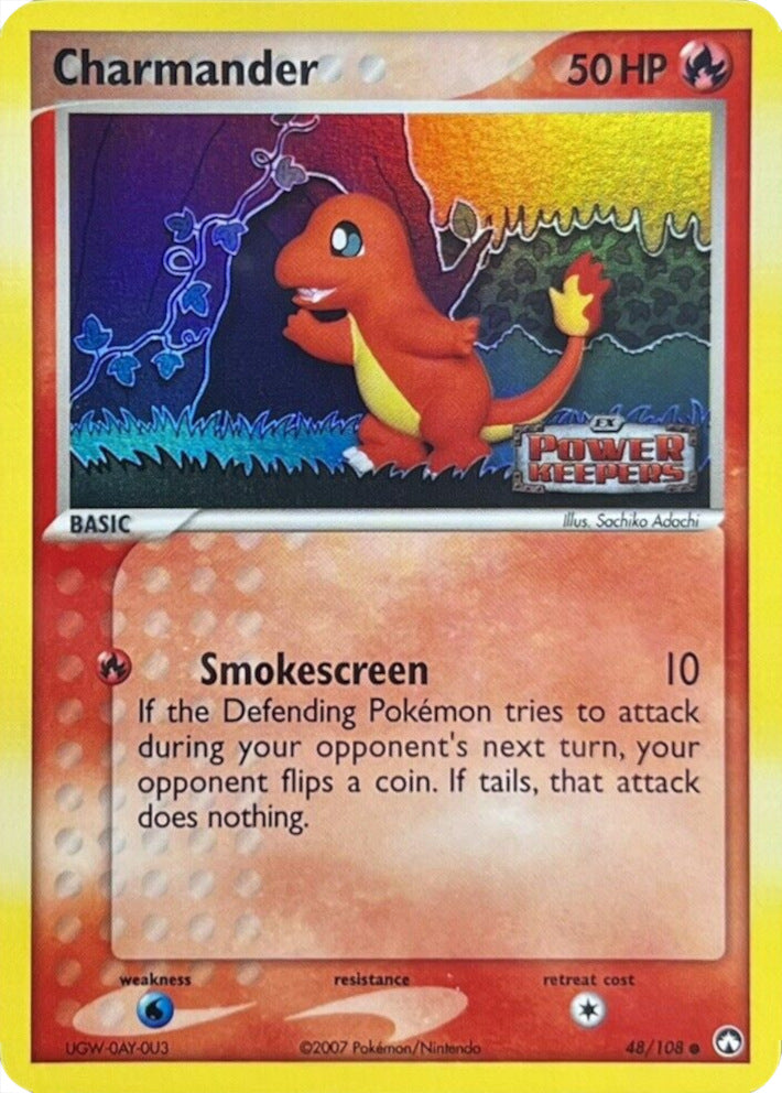 Charmander (48/108) (Stamped) [EX: Power Keepers] | Galaxy Games LLC