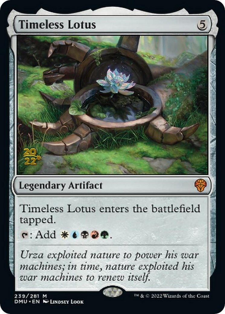 Timeless Lotus [Dominaria United Prerelease Promos] | Galaxy Games LLC