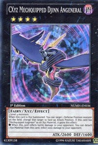 CXyz Mechquipped Djinn Angeneral [NUMH-EN036] Super Rare | Galaxy Games LLC