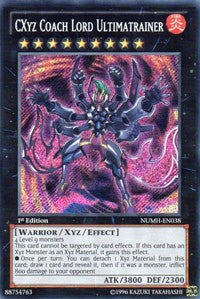 CXyz Coach Lord Ultimatrainer [NUMH-EN038] Secret Rare | Galaxy Games LLC